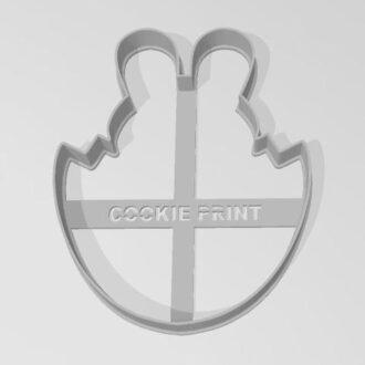 PASCUAS CONEJO EN HUEVO CONTORNO de 10 cm