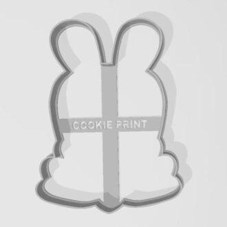 PASCUAS CONEJO EN ZANAHORIA 01 CONTORNO de10 cm