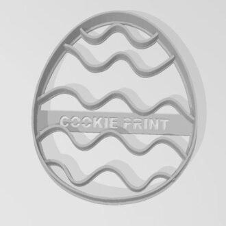 PASCUAS HUEVO CON ONDAS de 8 y 12 cm - DISPONIBLE SVG