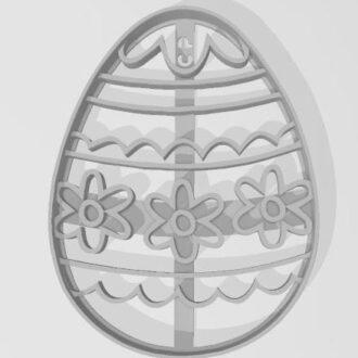 PASCUAS HUEVO DECORADO 9 cm - DISPONIBLE SVG