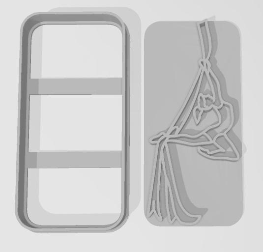 ACROBACIA EN TELA COLLAGE de 8 cm - DISPONIBLE SVG