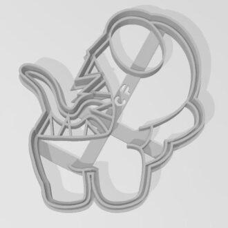 AMONG US IMPOSTOR 7 cm - DISPONIBLE SVG