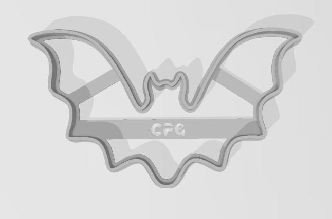 HALLOWEEN 4 MURCIELAGO 04B CONTORNO de 8 cm
