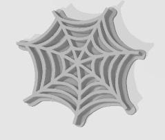 HALLOWEEN SELLITOS de 4 cm TELARAÑA