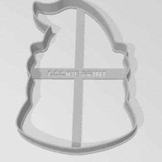 NAVIDAD DUENDE 05 CONTORNO de 10 cm