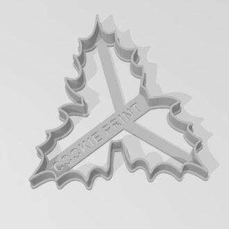 NAVIDAD MUERDAGO 06 CONTORNO de 6 cm