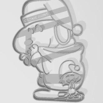 NAVIDAD SNOOPY BOLSA CORTANTE MARCADOR de 16 cm