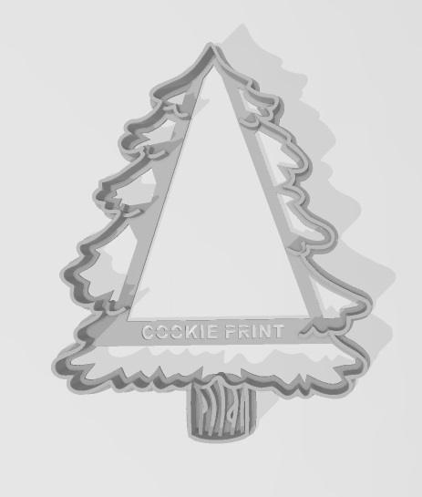 NAVIDAD ARBOL 13 CORTANTE MARCADOR de 8 cm