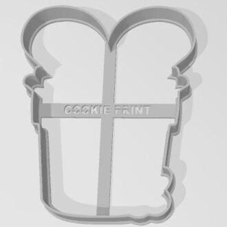PASCUAS MACETA CON CONEJO 01 CONTORNO de 9 cm
