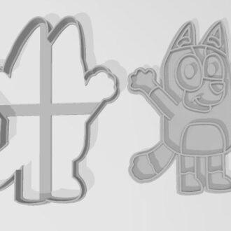 PERSONAJES BLUEY BINGO CUERPO COLLAGE 5 y 10 cm
