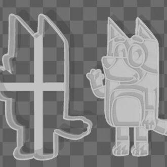 PERSONAJES BLUEY CUERPO COLLAGE de 5 y 10 cm