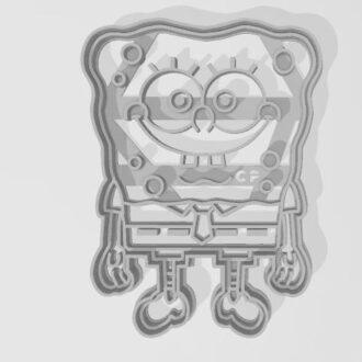 PERSONAJES BOB ESPONJA CORTANTE MARCADOR de 9 cm