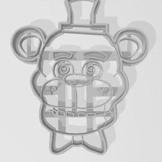 PERSONAJES FIVE NIGHTS AT FREDDY S FAZBEAR CARA CORTANTE MARCADOR 10 cm