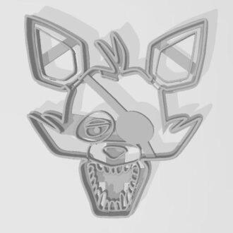 PERSONAJES FIVE NIGHTS AT FREDDY S FOXY CARA CORTANTE MARCADOR 10 cm