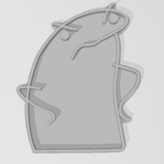 PERSONAJES FLORK 01 ENOJADO MARCADOR 8 cm