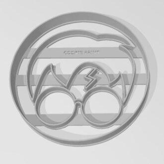 PERSONAJES HARRY POTTER CARA con circulo CORTANTE MARCADOR 9 cm