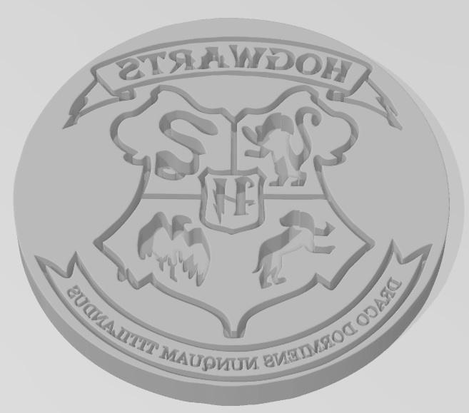 PERSONAJES HARRY POTTER HOGWARTS SELLO bajo relieve 5 cm
