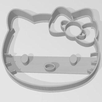 PERSONAJES HELLO KITTY- KITTY CARA CORTANTE MARCADOR 8 y 9 cm