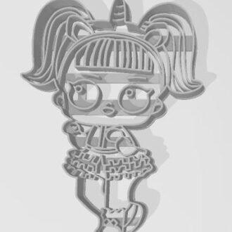 PERSONAJES LOL 01 UNICORNIO CORTANTE MARCADOR 11 cm