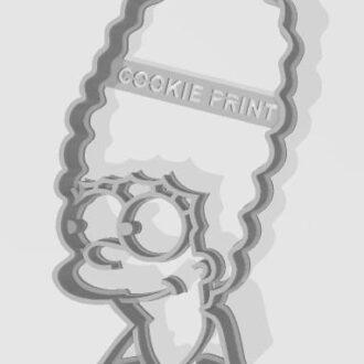 PERSONAJES LOS SIMPSOSN MARGE CORTANTE MARCADOR 7 cm