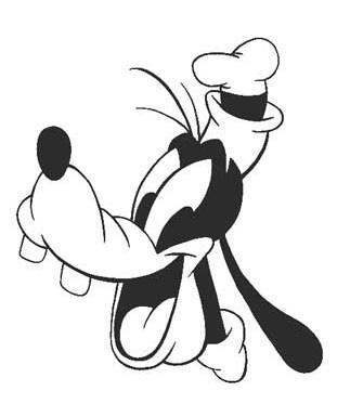 PERSONAJES CLUB CASA MICKEY MOUSE GOOFY CARA CORTANTE MARCADOR 4 cm - Imagen 2