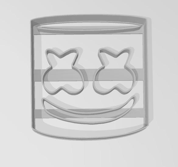 PERSONAJES MARSHMELLO CORTANTE MARCADOR 10 cm