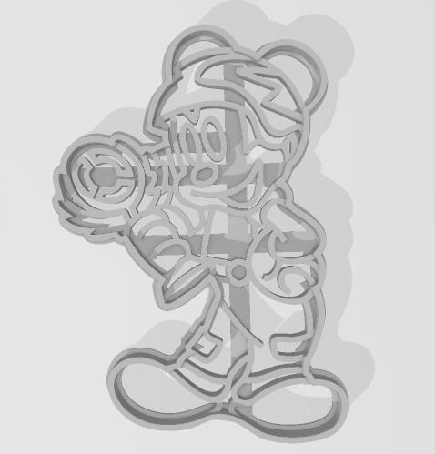 PERSONAJES MICKEY MOUSE AVENTURA CORTANTE MARCADOR 5 y 6 CM