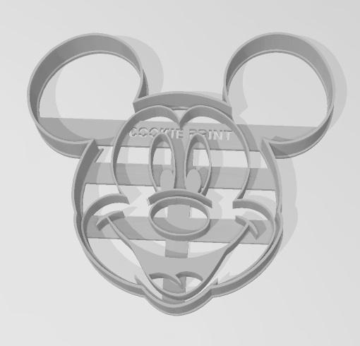 PERSONAJES MICKEY MOUSE CARA CORTANTE MARCADOR 10 y 15 cm
