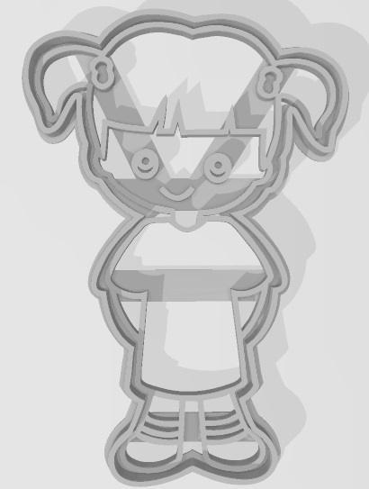 PERSONAJES MONSTER IN BOO CORTANTE MARCADOR