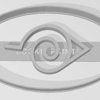 PERSONAJES NARUTO LOGO CORTANTE MARCADOR
