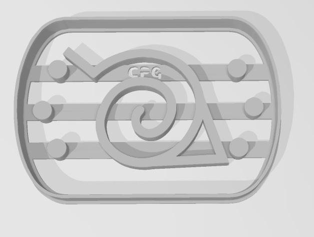 PERSONAJES NARUTO LOGO SELLO