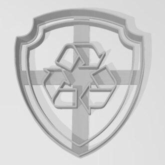 PERSONAJES PAW PATROL INSIGNIA ROCKY
