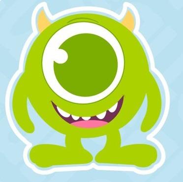 PERSONAJES MONSTER INC MIKE WAZOWSKI 01 CORTANTE MARCADOR - Imagen 2