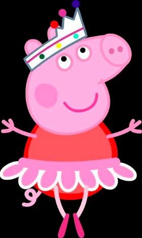 PERSONAJES PEPPA PIG BAILARINA COLLAGE - Imagen 2