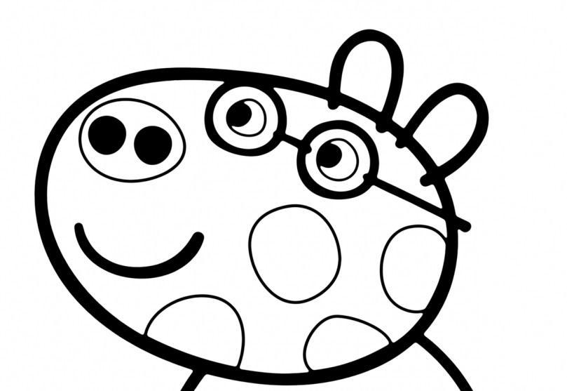 PERSONAJES PEPPA PIG AMIGOS PEDRO PONY CONTORNO - Imagen 2
