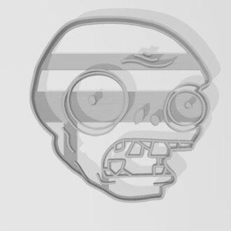 PERSONAJES PLANTAS vs ZOMBIES CARA ZOMBIE CORTANTE MARCADOR