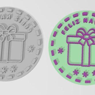 NAVIDAD SELLO MARCADOR 07 REGALITO 02